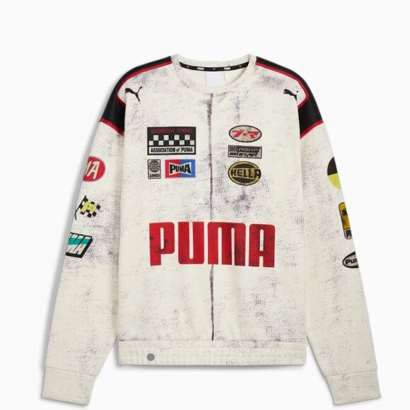 Puma A$AP Rocky Edition Sweatshirt in White Small NWT - Picture 1 of 7